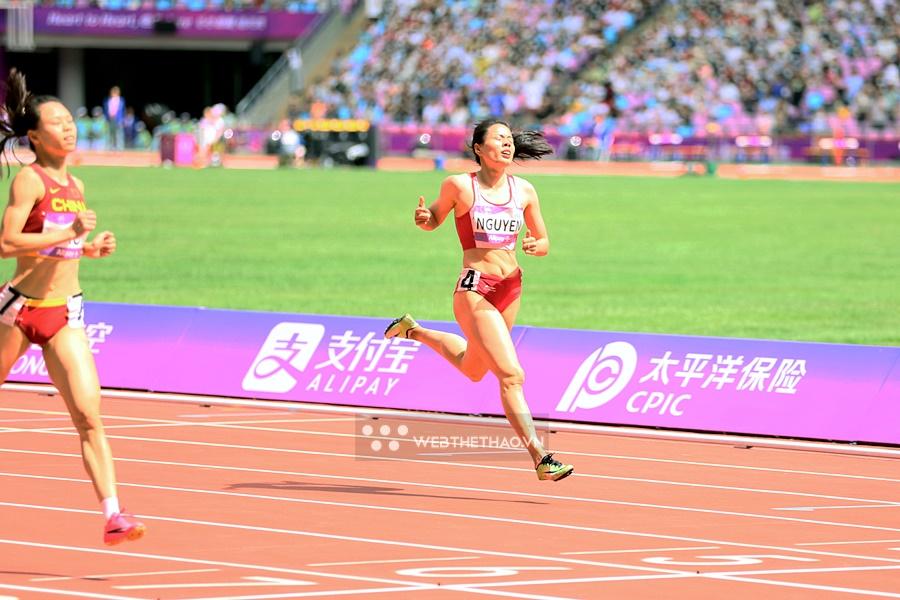 Không vào chung kết 400m rào Asiad 19, Nguyễn Thị Huyền lại lỡ cơ hội để đời giành huy chương điền kinh Á vận hội