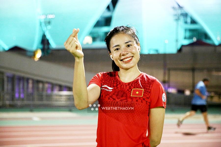 Người đẹp điền kinh Nguyễn Thị Huyền “xinh không lối thoát” trước ngày tranh tài Asiad 19