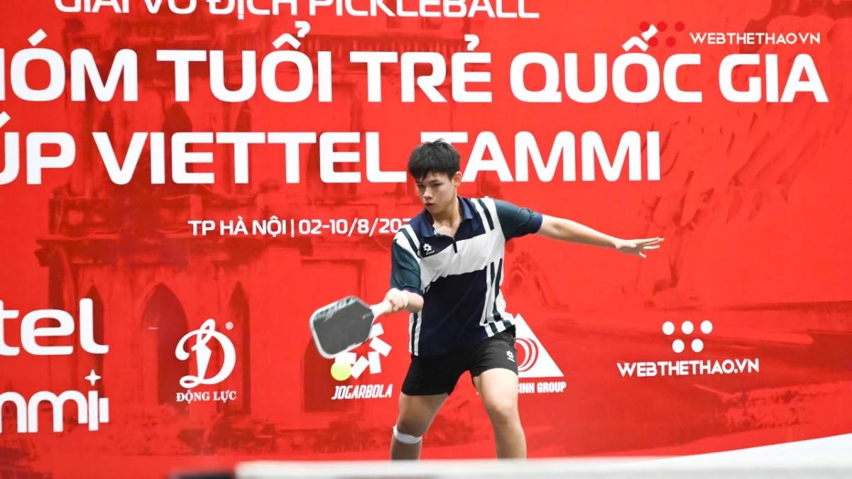 Lịch thi đấu ngày 2/8 Giải Vô địch Pickleball các Nhóm tuổi Trẻ Quốc gia 2026 Cup Viettel Tammi