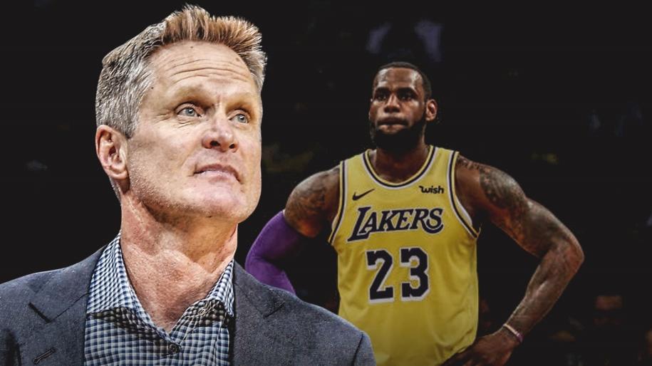 HLV Golden State Warriors so sánh LA Lakers với đội hình 73-9