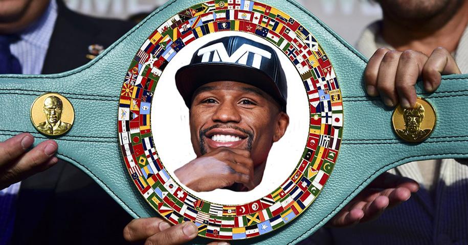 WBC đưa hình ảnh Floyd Mayweather Jr lên mọi chiếc đai vô địch