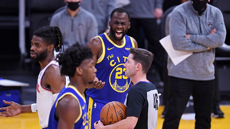 Trọng tài nhận sai lầm khi truất quyền thi đấu Draymond Green, NBA rút lại lỗi kỹ thuật