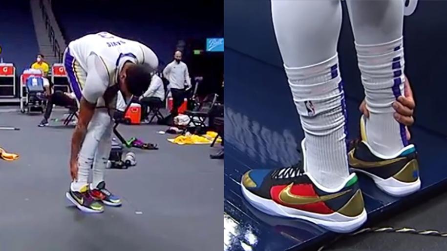Anthony Davis tái phát chấn thương vùng Achilles, CĐV Los Angeles Lakers đâm lo