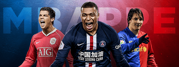 Bằng chứng Messi và Ronaldo xuất sắc hơn Mbappe ở tuổi 22