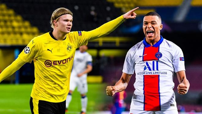 Mbappe và Haaland giá trị hơn cả 11 tiền đạo Real Madrid cộng lại