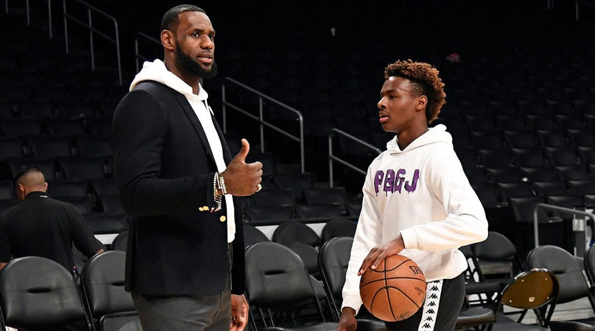 LeBron James nhận tin dữ khi cậu cả Bronny dính chấn thương nặng