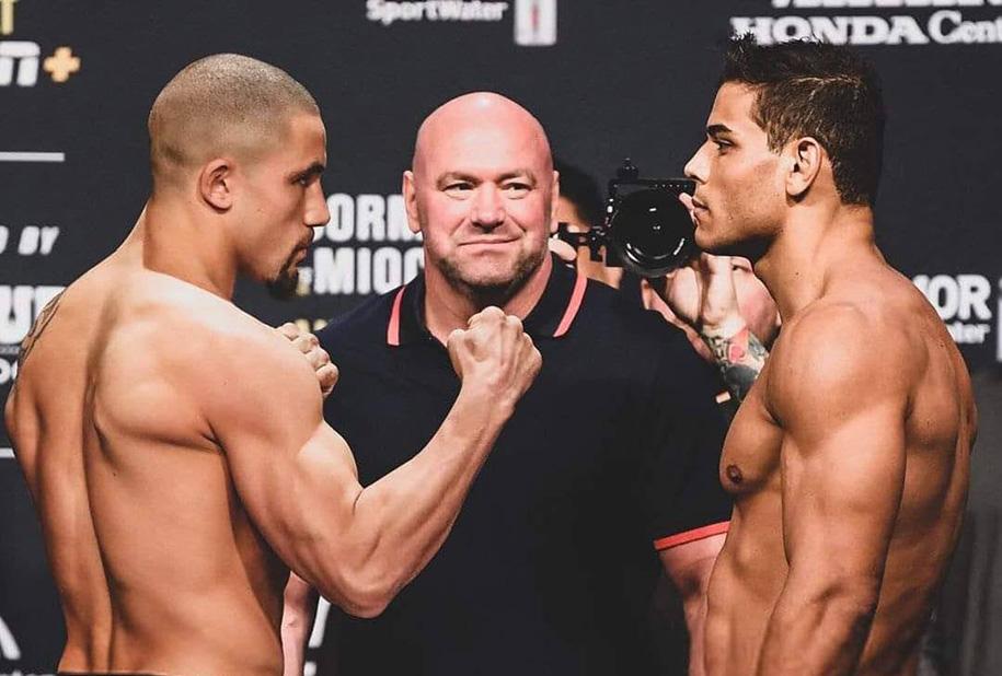 Trận Robert Whittaker vs. Paulo Costa chốt lịch ngày 17/4