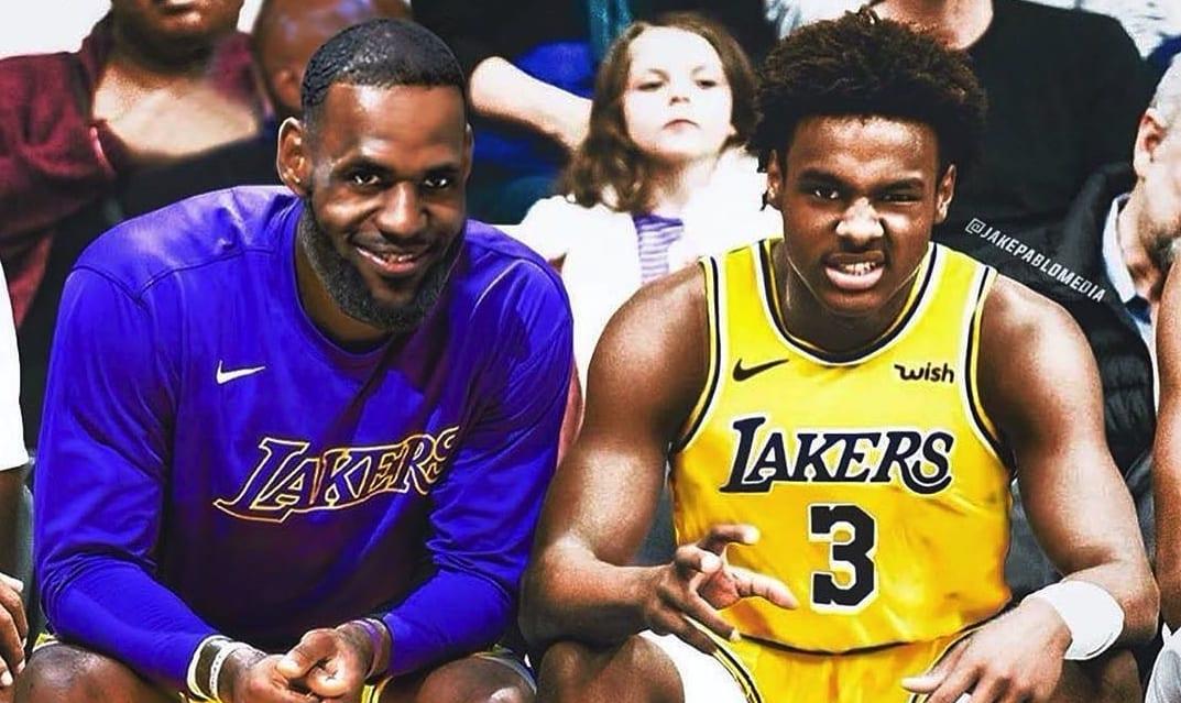 LeBron James tái khẳng định tham vọng chơi bóng cùng con trai