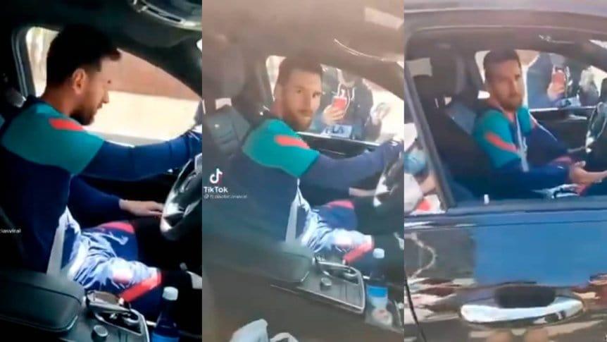 Messi nổi giận với CĐV Barca khi bị làm phiền sau buổi tập