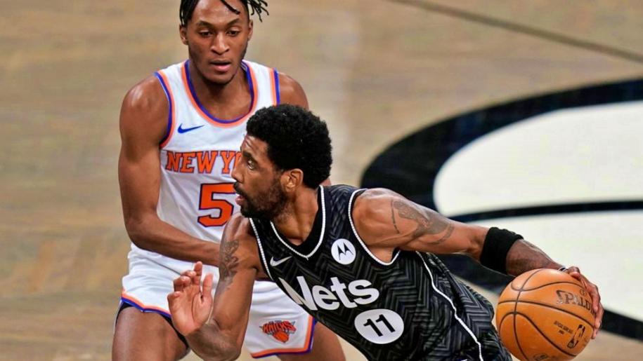 Harden, Irving rực sáng, Nets vẫn toát mồ hôi trước Knicks