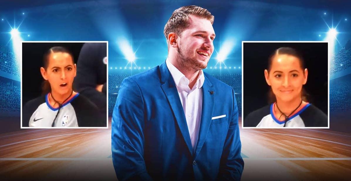 Video: Trai đẹp Luka Doncic thả thính cực chất nữ trọng tài hơn mình 11 tuổi