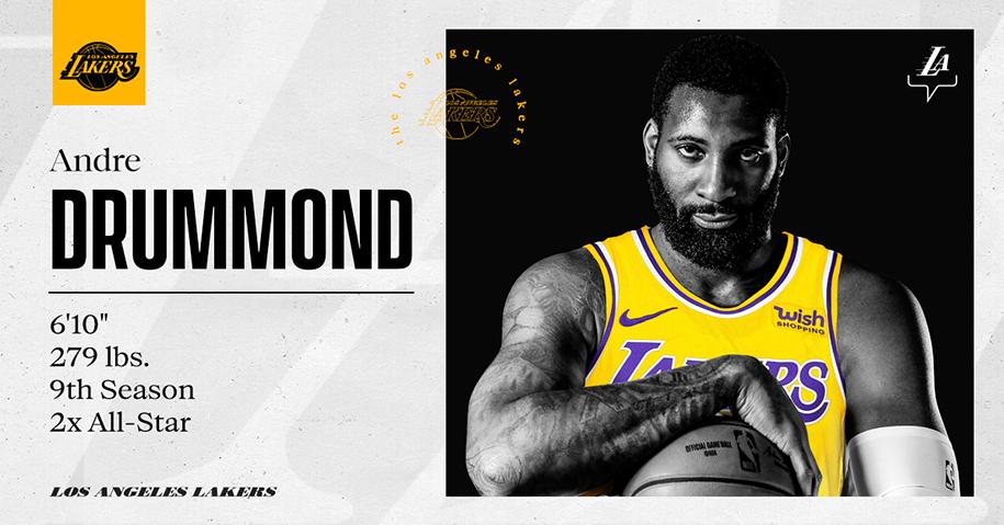 “Chốt đơn" Andre Drummond, Los Angeles Lakers đối diện một bài toán mới