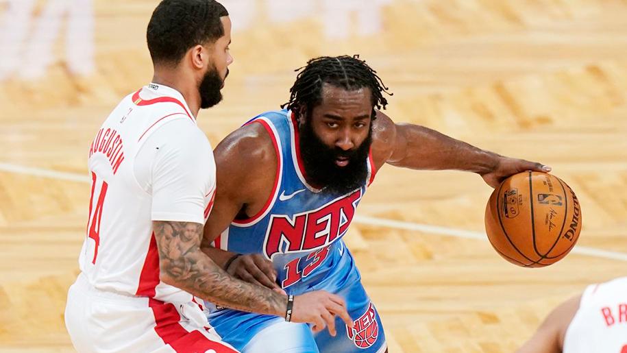 James Harden dính chấn thương: Brooklyn Nets lo lắng cho cả “thần râu” và Kevin Durant
