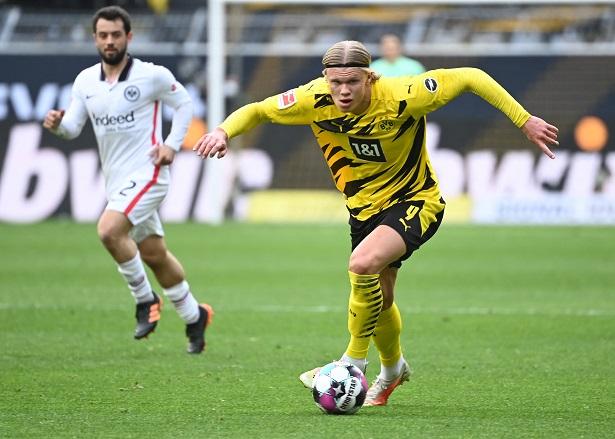 Haaland phá kỷ lục chạy nước rút ở Bundesliga mùa này