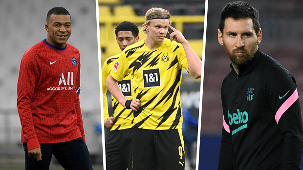 Messi, Mbappe và Haaland ở đâu nếu PSG vô địch Champions League?