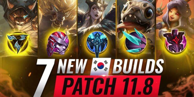 Top 7 lối build siêu dị ở LMHT 11.8 từ Thách Đấu Hàn