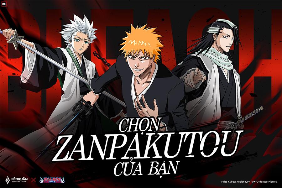 Chi tiết sự kiện Liên Quân Mobile x Bleach: Nhận trang phục độc quyền