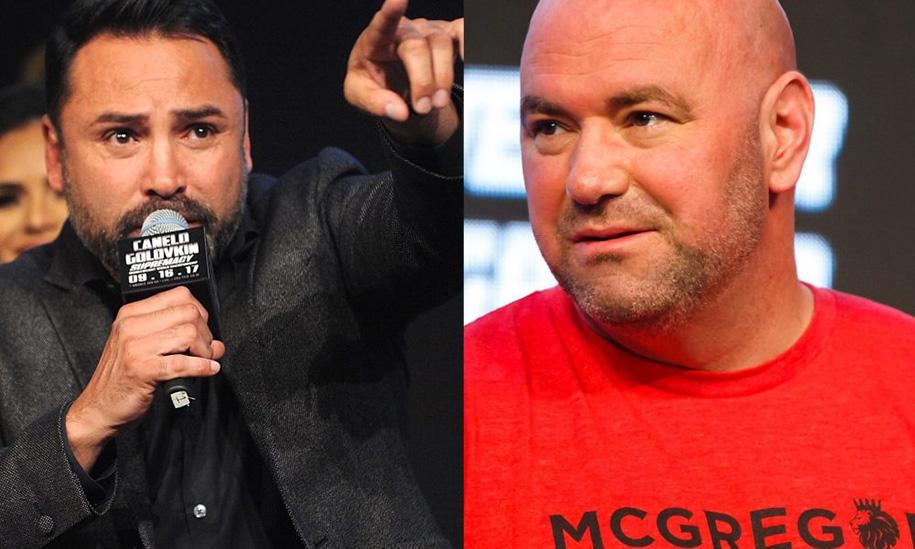 Dana White cấm Georges St-Pierre đánh Boxing với ... Oscar De La Hoya