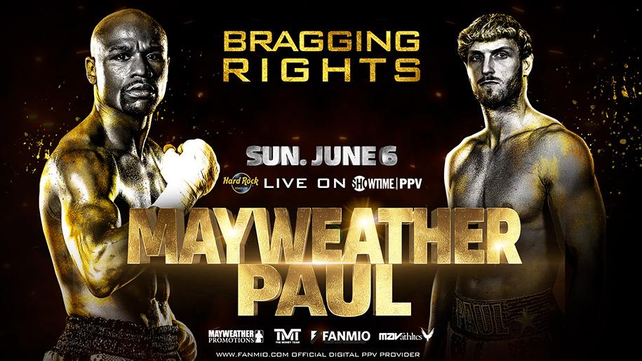 Trận Floyd Mayweather Jr vs Logan Paul sẽ được phát sóng trực tiếp tại Việt Nam