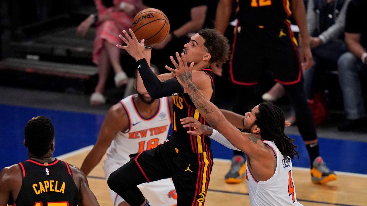 Biến đối thủ thành chú hề, Trae Young tung cú Floater kết liễu Knicks