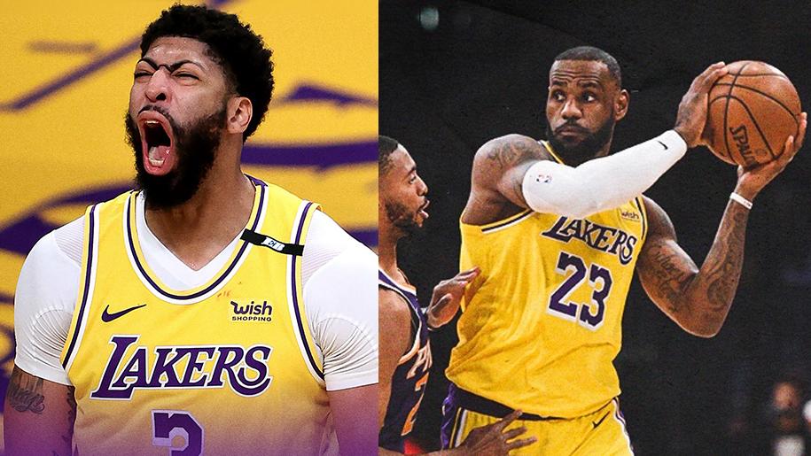 Phòng thủ siêu hạng, Lakers vượt qua Suns nhờ 55 điểm từ LeBron và Anthony Davis