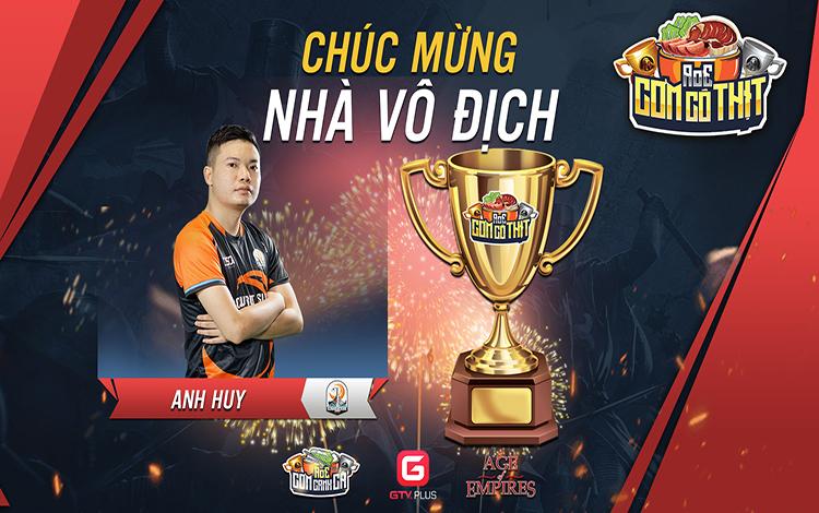AoE Cơm Có Thịt lần 1: Anh Huy lên ngôi vô địch đầy kịch tính