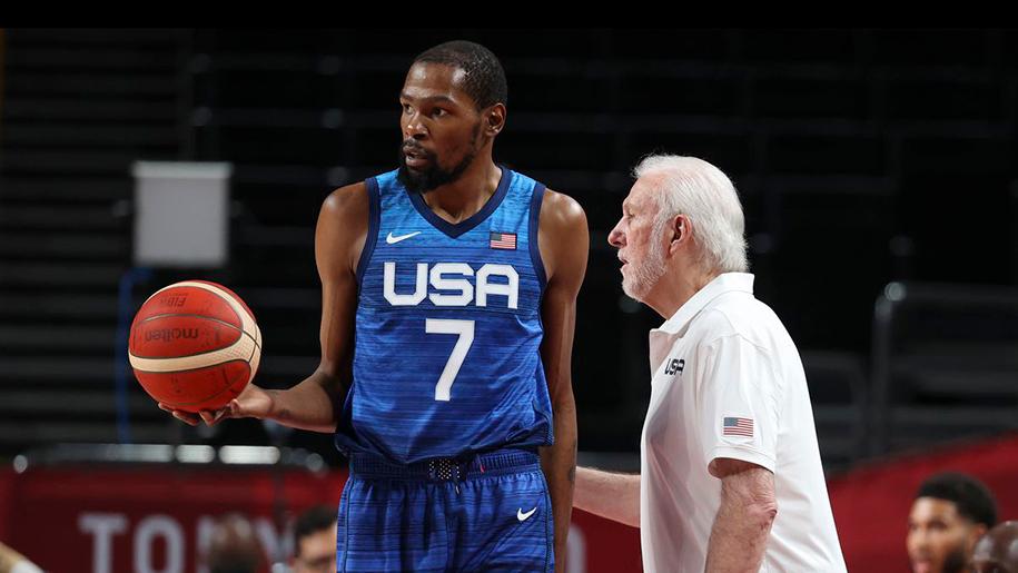 HLV Popovich đang biến tuyển Mỹ tại Olympic 2021 thành San Antonio Spurs?