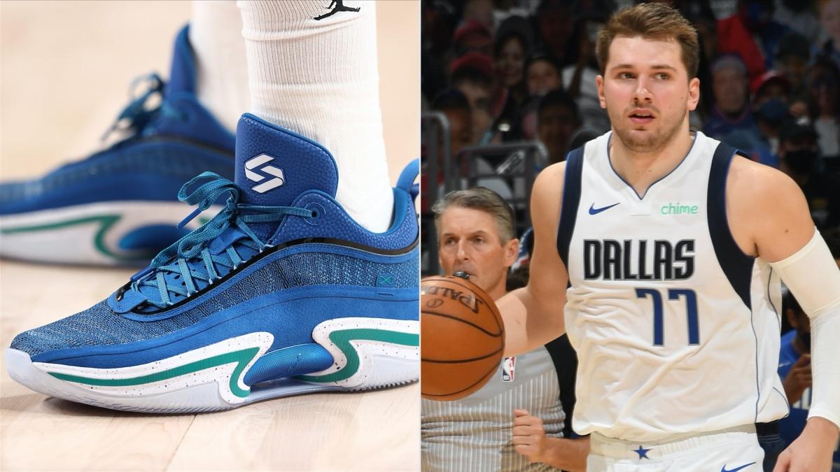 Luka Doncic ra mắt logo mới trên Jordan 36, sắp có dòng giày riêng?