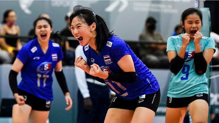 Hạng 3 thế giới Brazil giật mình trước Thái Lan ở giải bóng chuyền nữ U18 VĐTG