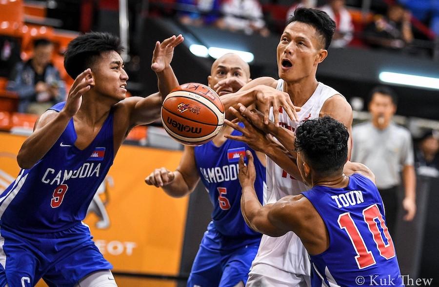 Đội tuyển bóng rổ Campuchia tập huấn 4 tháng tại Trung Quốc, sẵn sàng cho SEA Games 31