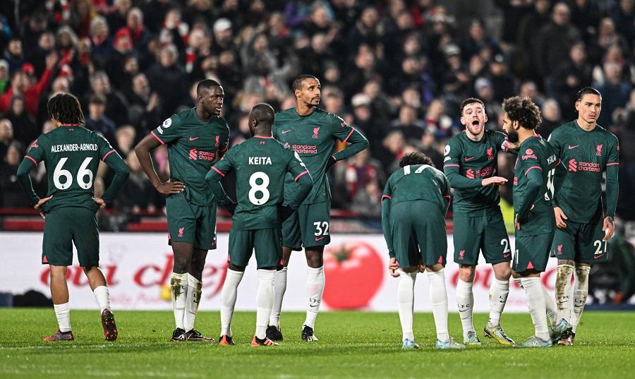 Liverpool thua nhiều gần gấp 3 mùa trước với hàng thủ tệ hại