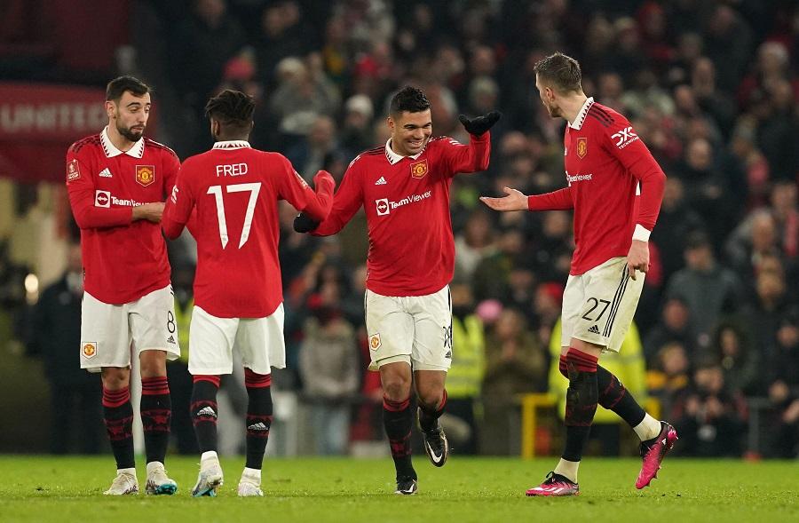 Casemiro lập cú đúp, MU có cơ hội đoạt hat-trick danh hiệu