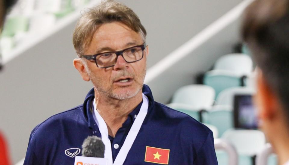HLV Troussier hài lòng khi U23 Việt Nam thảm bại 0-4 trước U23 UAE