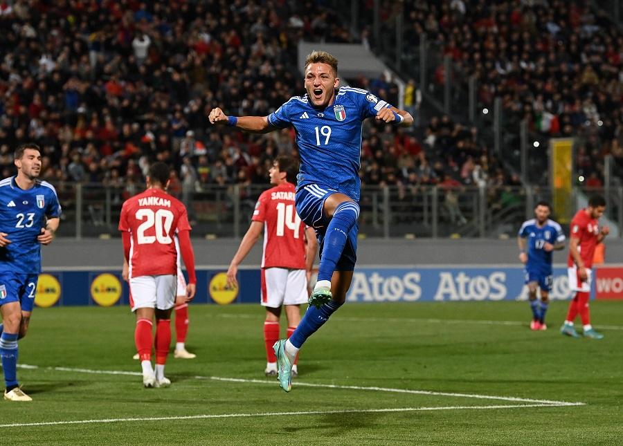 Retegui tạo nên điều kỳ lạ cho Italia ở Vòng loại Euro 2024