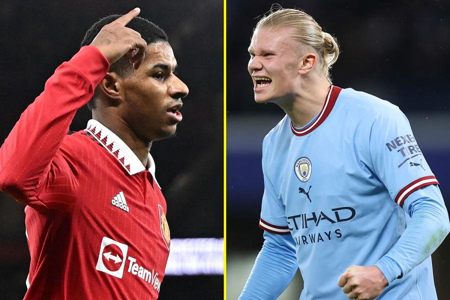Haaland và Rashford làm dự bị cho đội hình nhanh nhất Ngoại hạng Anh
