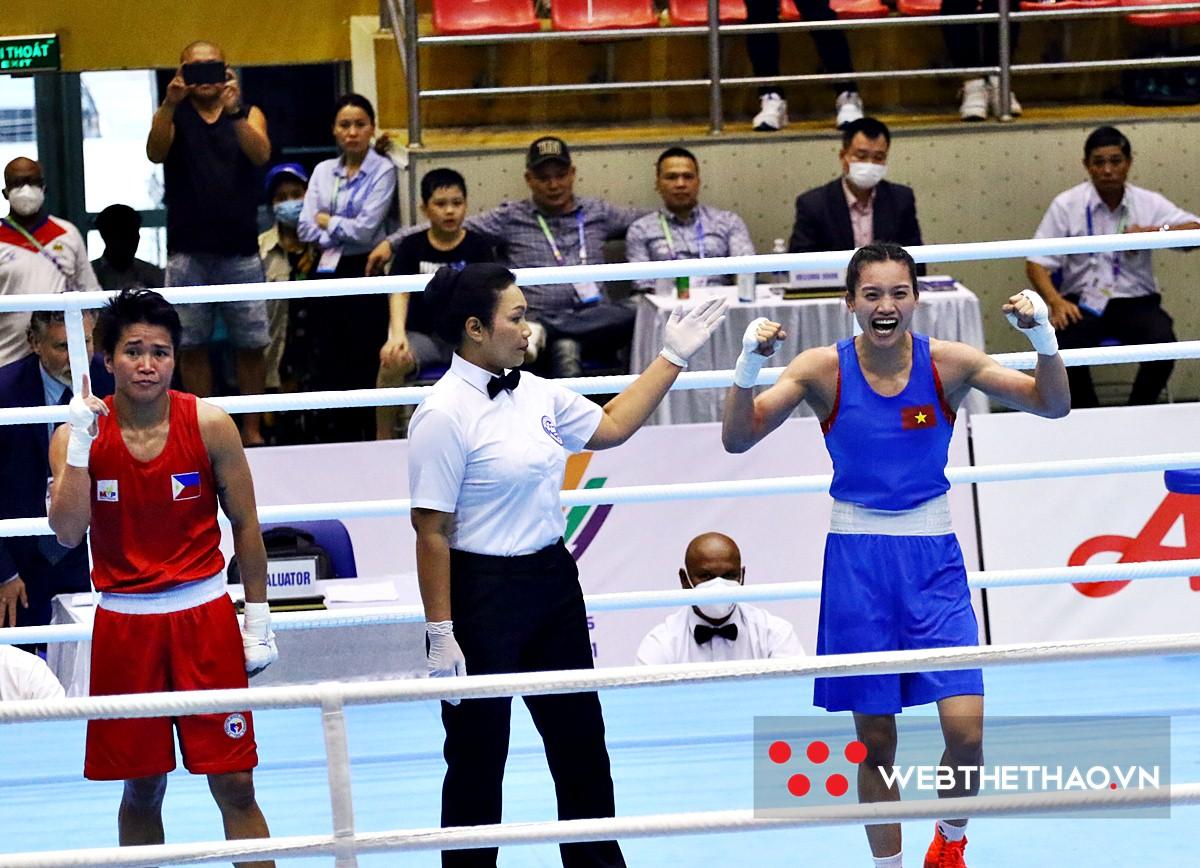 Đâu là đối thủ chính của Nguyễn Thị Tâm ở môn Boxing SEA Games 32?