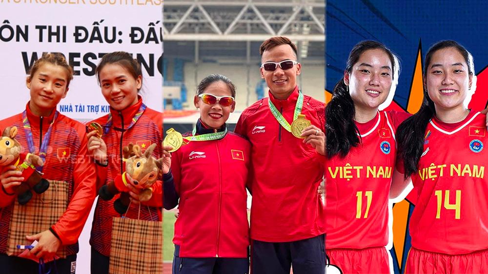 Điểm danh 3 cặp chị em ruột đặc biệt của thể thao Việt Nam tại SEA Games 32