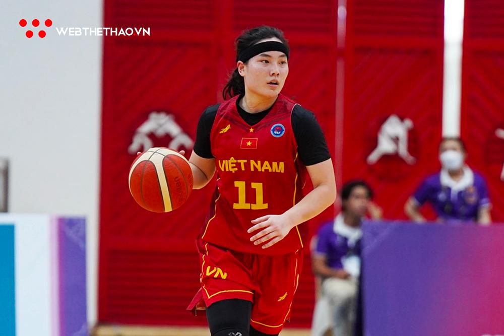 Gục ngã hiệp 4, ĐT bóng rổ nữ Việt Nam thua đau Indonesia trong trận mở màn SEA Games