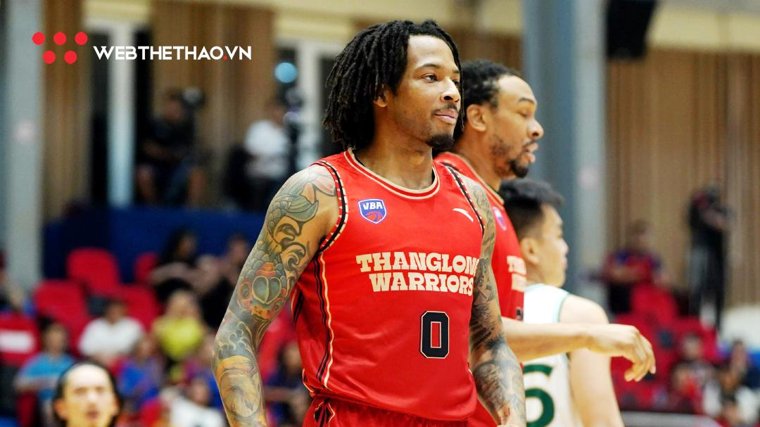 Sameen Swint “mở máy" ở hiệp 4, Thang Long Warriors ngược dòng hạ gục Cantho Catfish