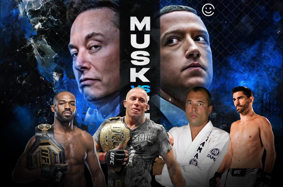 Dàn huyền thoại UFC muốn trợ giúp Elon Musk và Mark Zuckerberg đánh MMA