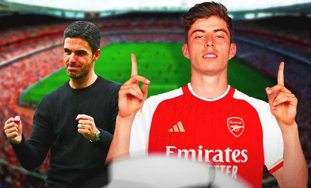 Havertz chơi ở đâu trong đội hình Arsenal với hàng tiền vệ mới?