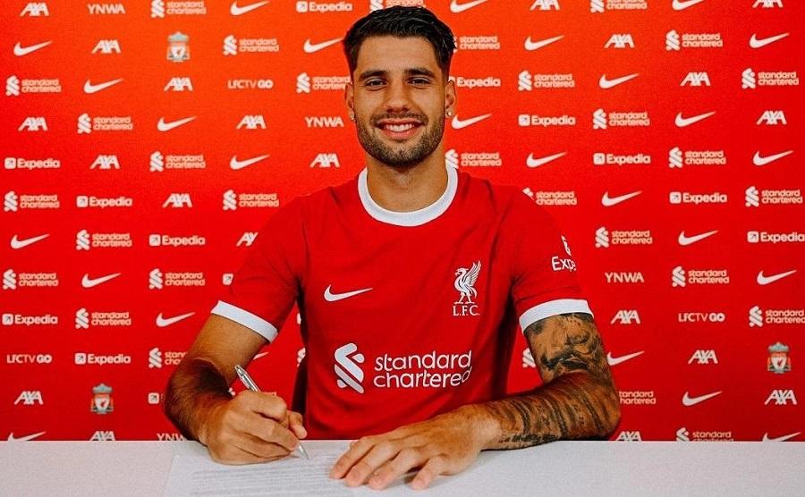 Szoboszlai đến Liverpool và nhận áo số 8 huyền thoại