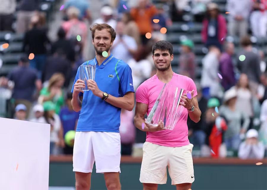 Lịch thi đấu bán kết Wimbledon 2023: Alcaraz vs Medvedev