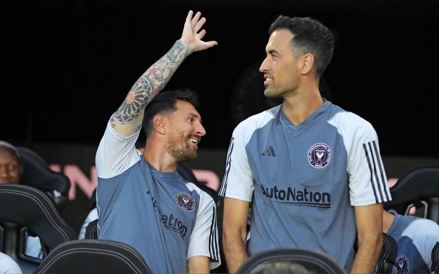 Cách Messi và Busquets hướng dẫn các đồng đội tập luyện ở Inter Miami