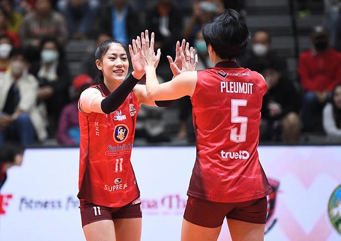 Link trực tiếp bóng chuyền Thai League 7/1: Kiều Trinh và Lâm Oanh xuất trận
