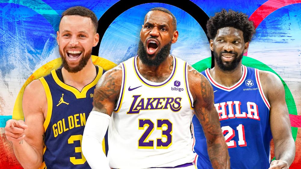 Lộ diện một nửa “đội hình trong mơ" tuyển bóng rổ Mỹ dự Olympic Paris 2024: LeBron cùng Curry dẫn đầu