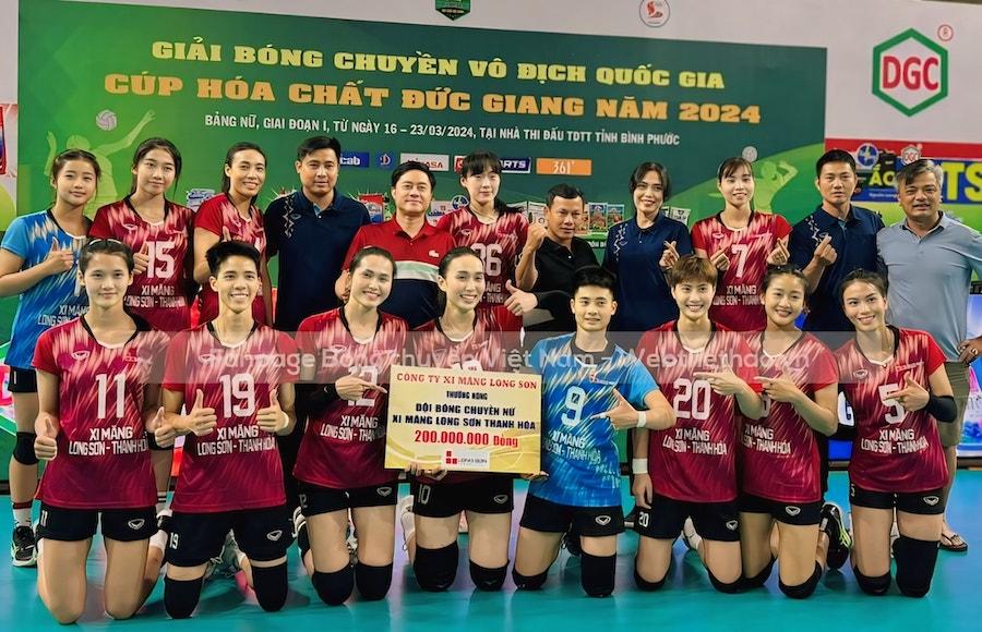 Bóng chuyền nữ Thanh Hóa cứ thắng là có tiền!