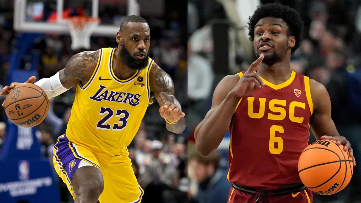 Los Angeles Lakers chọn Bronny tại Draft 2024: Hai cha con LeBron James làm nên lịch sử NBA