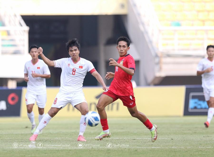 U19 Việt Nam chia tay U19 Đông Nam Á 2024 bằng trận thắng đậm U19 Lào