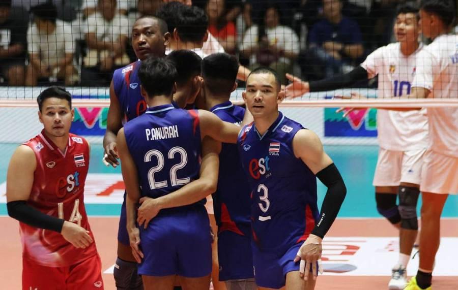 Thái Lan vô địch giai đoạn 1 giải bóng chuyền nam SEA V.League 2025